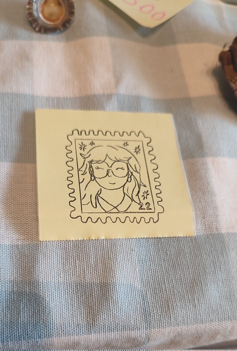 carysshill's tweet photo. A very lovely zine-filled weekend with @OutsideFest 🥳 I had the pleasure of chairing "An audience with..." w/ the company of amazing zine-ers including @ZinesMad, selling zines to lovely people, and most importantly, being made into a stamp by @Mikrayola_ 🌟 https://t.co/fN0EZHDyDM