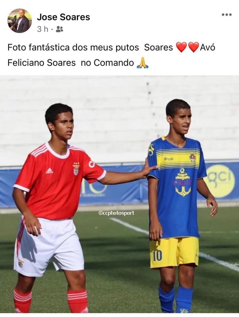 Dois campeões frente a frente 
📷 ccphotosport no Facebook do Jose Soares Parabéns família