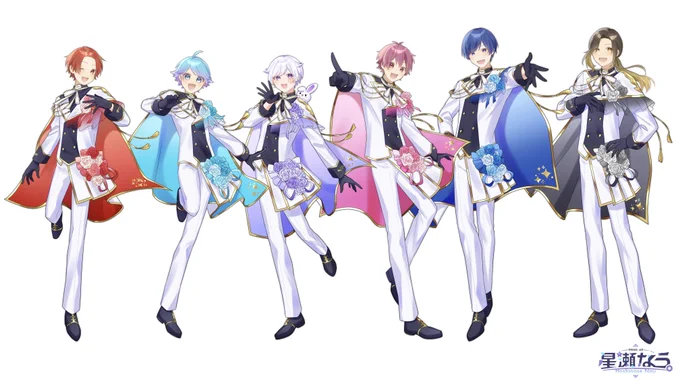 クリアポスターのイラスト描かせていただきました!結成2周年おめでとうございます!!  