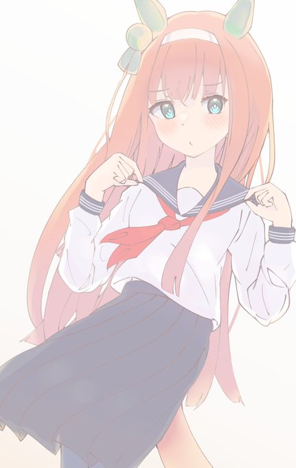 セーラー服の感想がほしいスズカさん#ウマ娘 