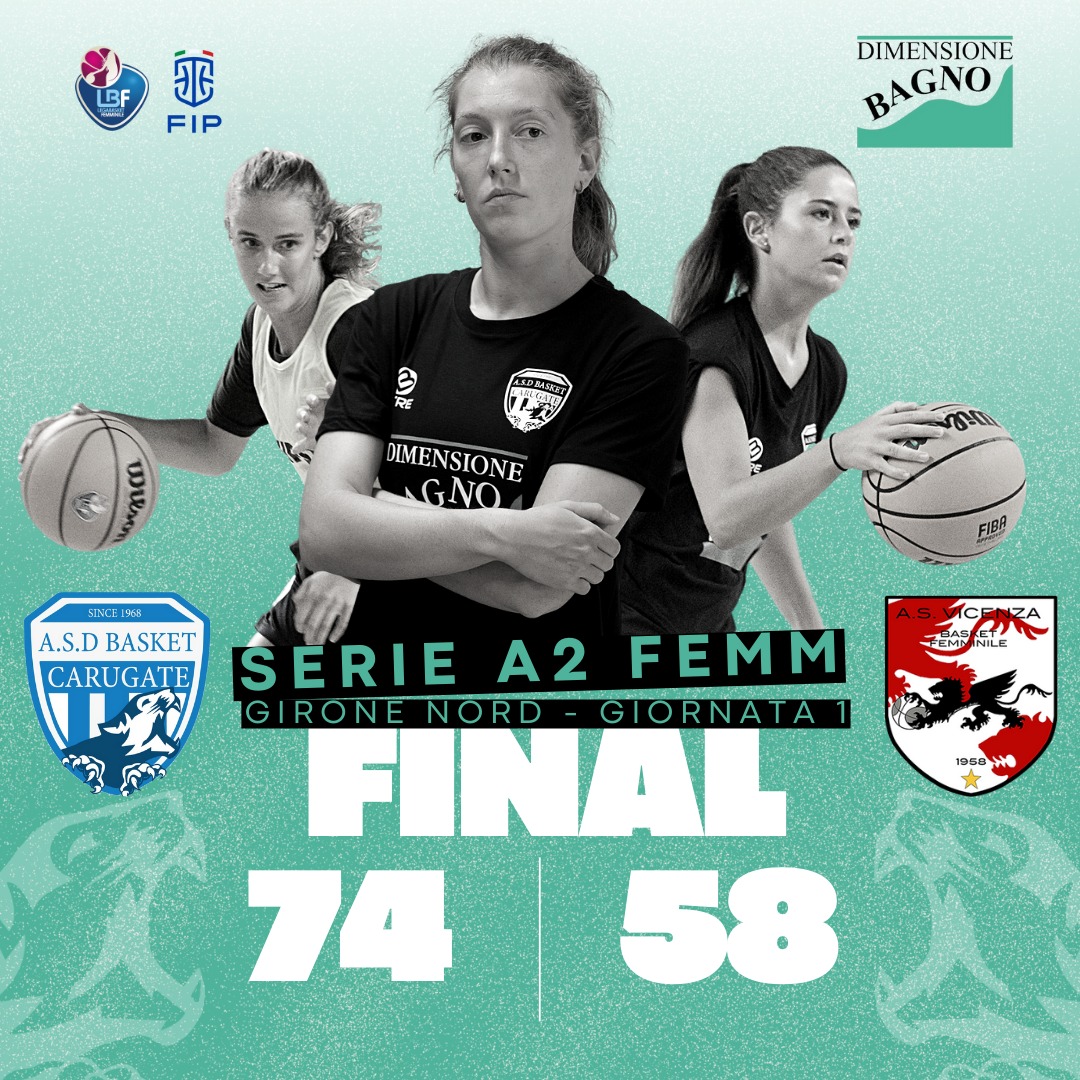 BasketCarugate's tweet photo. Buona la prima per Dimensione Bagno Carugate ! https://t.co/RRixvsSLj9