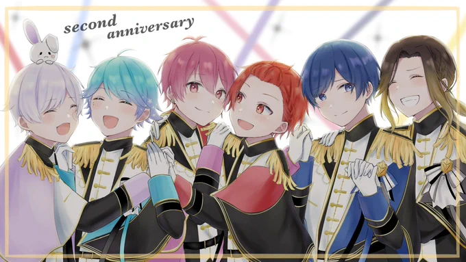 実は1周年の絵こんなでしたの力ほんとすごい推しが頑張ってるから、頑張ろうって気持ちでこんなに変われる私の中でも上達した1年でした 
