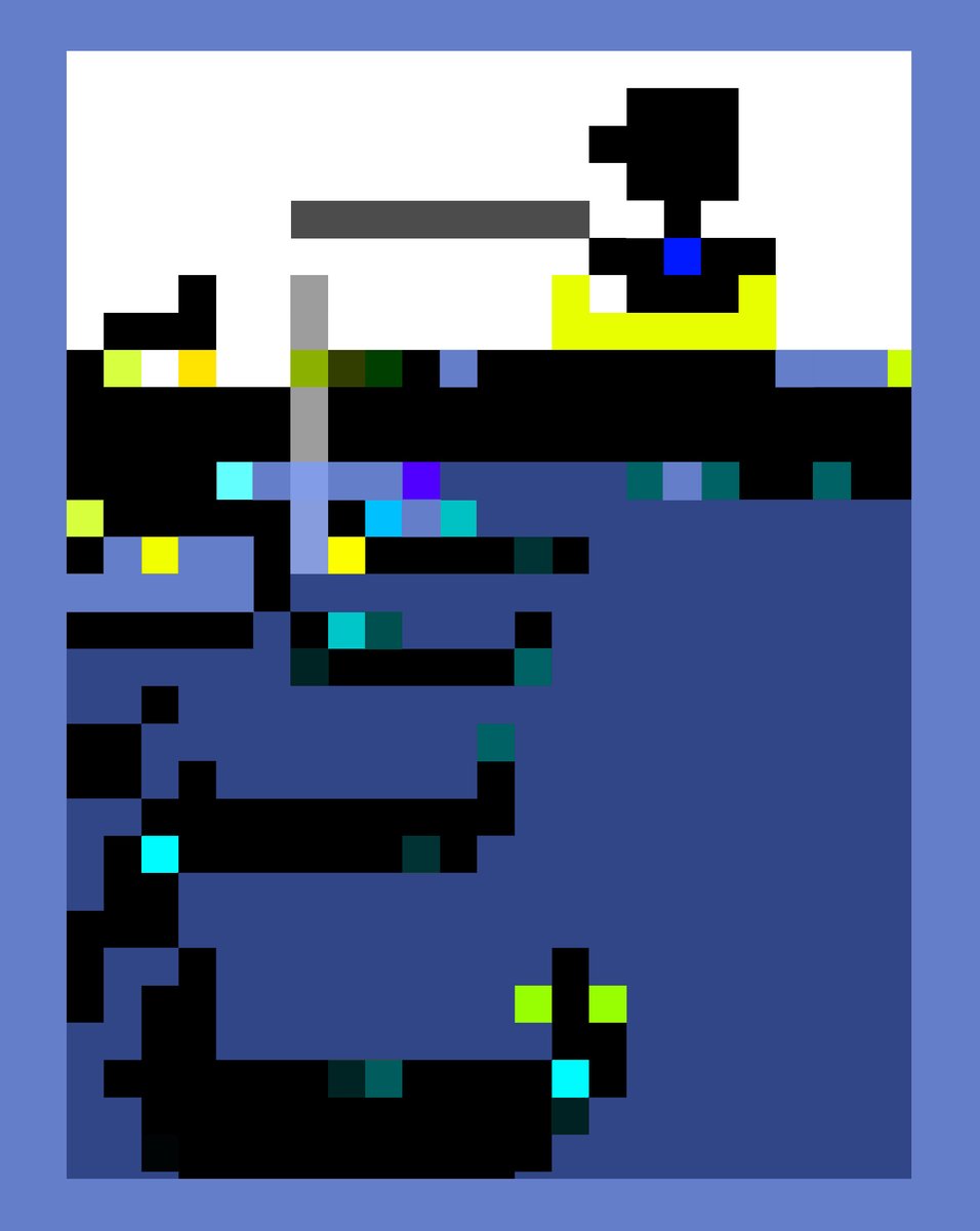 Noiselesstudio's tweet photo. New resident in the "Pixel world" : The fisherman 🎣
10 editions 0.01-0.1 xtz
https://t.co/WEgEljLnj7

#NFTdrop #NFTCommunity #tezosart #NFTCollection #nftart #objktcom #objkt #NFTartist #tezosnft #CleanNFT #pixels #pixelart #tezart https://t.co/TzHLPH2uWL