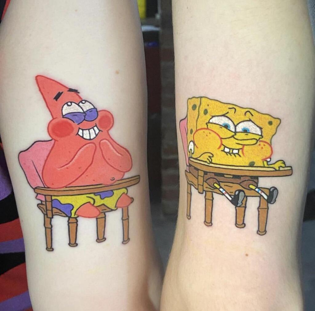 Creative best friend tattoos that show their bond is forever