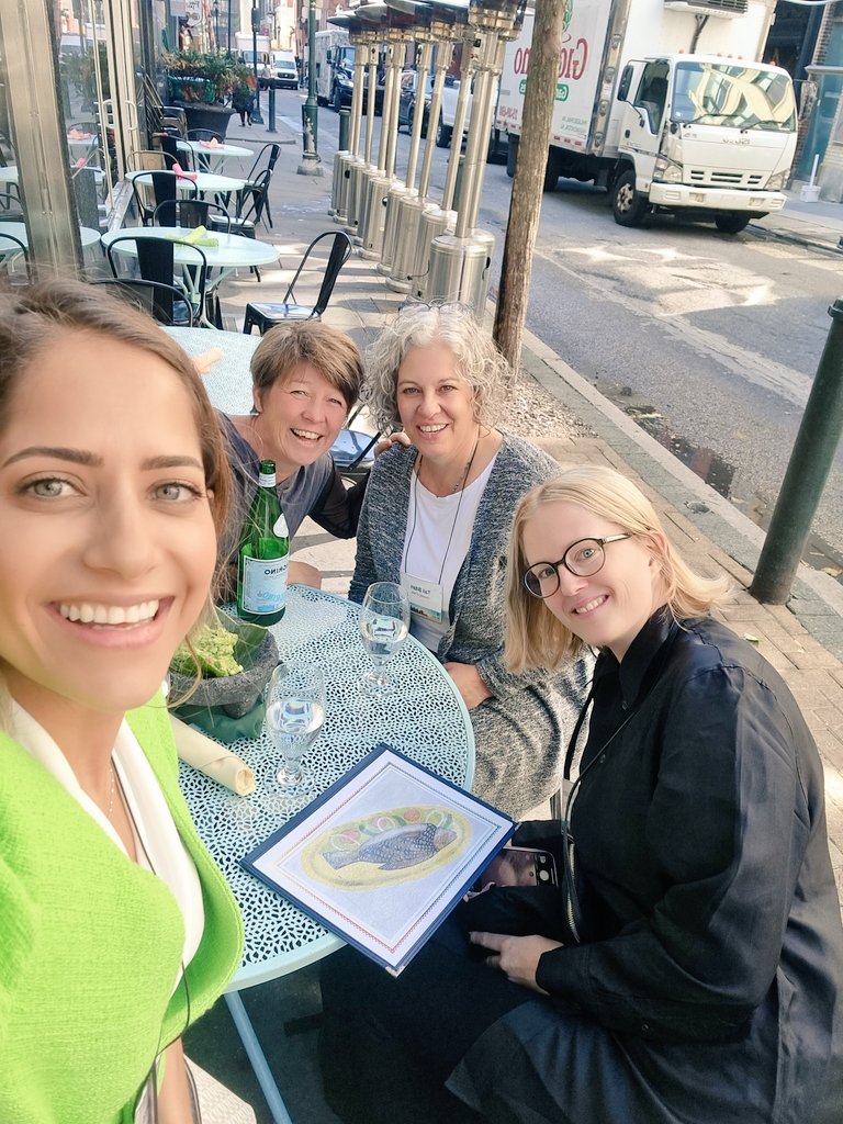 ThePlasticity's tweet photo. Thank you #SNL2022 for wonderful inperson conference! We had good food, met old friends and made new ones, and even got to enjoy some sunflowers 🌻 💛 🎨 https://t.co/IW8Dsy00j0
