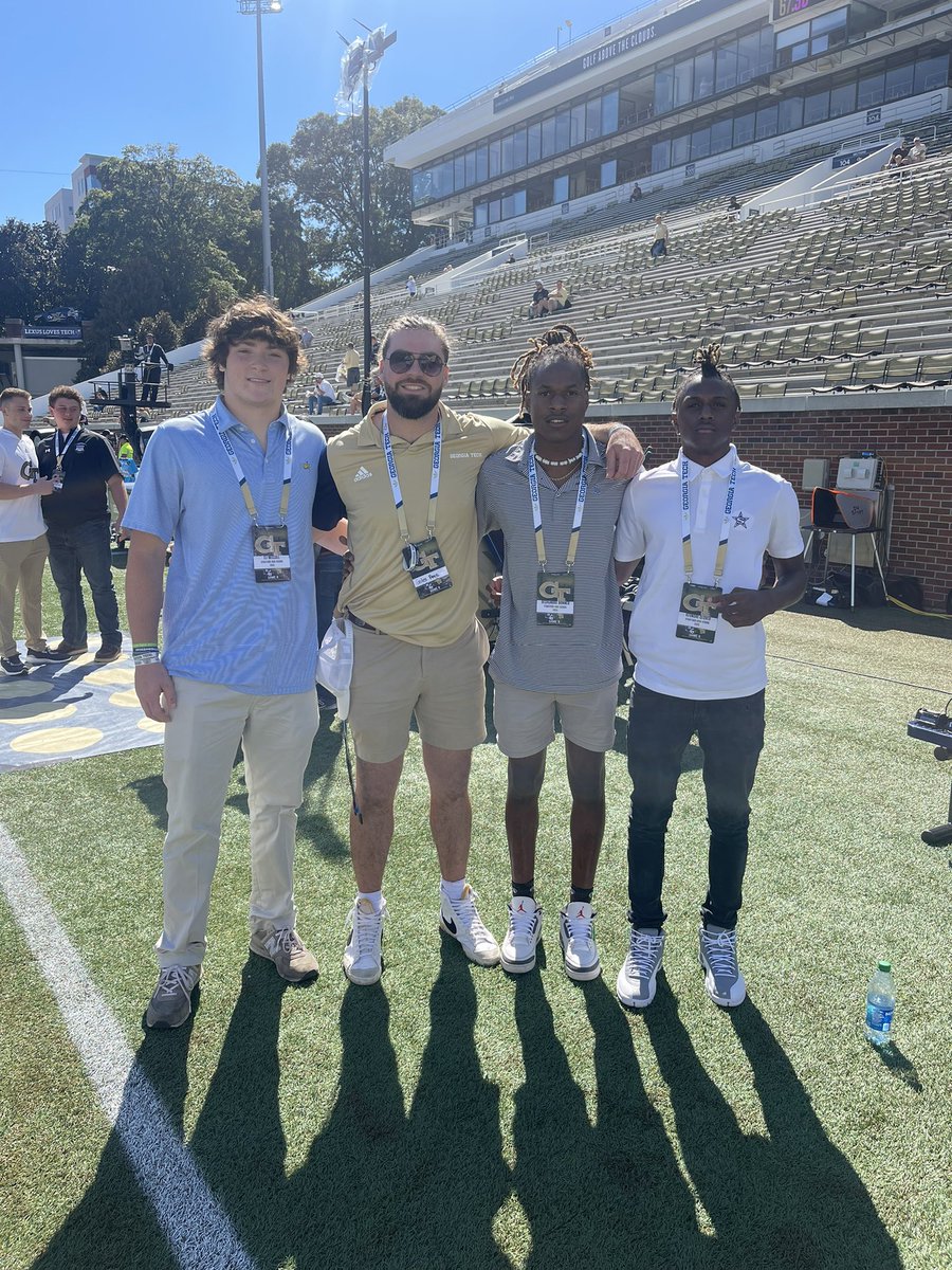 Had a great time at Ga tech w the guys yesterday!!  <a href="/GTFootball/">Georgia Tech Football</a> <a href="/GeorgiaTechFB/">Georgia Tech Football</a> <a href="/Mike_CoachD/">Mike Daniels</a> <a href="/_AbuTuray/">Abu Turay</a> <a href="/CoachKenLucky/">Kenny Lucky</a> <a href="/SAEagleSports/">Stratford Athletics</a> <a href="/RecruitGeorgia/">Recruit Georgia</a>