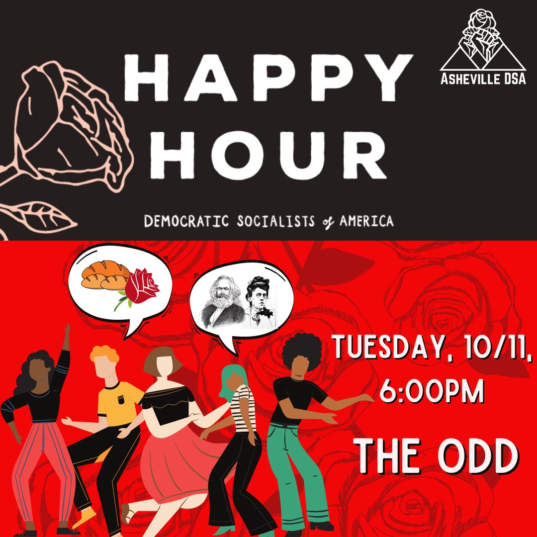 This Tuesday!
Get to know other chapter members, meet some new guests, and talk shop (or not!). We're just hanging out and tilting some glasses!

This event is open to members and not-yet-members too. #asheville