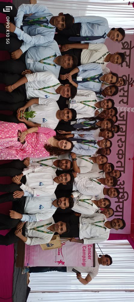 dpmi_india's tweet photo. DPMI students enthusiastically participated in the event and imbibed the virtues of cancer awareness.
#BreastCancer #Tumors #CancerTypes #Carcinoma
#Sarcoma #Leukemia #LymphomaandMyeloma
#CancerPrevention #CancerTreatment #CancerStages
#CancerRisks #CancerSymptoms https://t.co/ozWhtA2opM