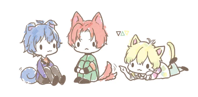 まだ心が平和だった頃に描いたクラファが出てきました(再掲) 