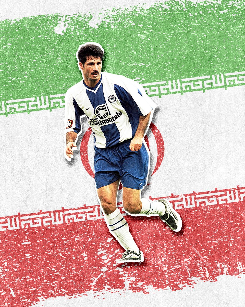 HerthaBSC's tweet photo. Bestürzt blicken auch wir dieser Tage in den #Iran. Unser ehemaliger Spieler Ali #Daei darf das Land nicht mehr verlassen, da er sich für Frauenrechte eingesetzt hat. Wir solidarisieren uns mit dem Herthaner &amp; allen Frauen im Iran, die so mutig sind, für ihre Rechte zu kämpfen. https://t.co/9MuwMWLQcW