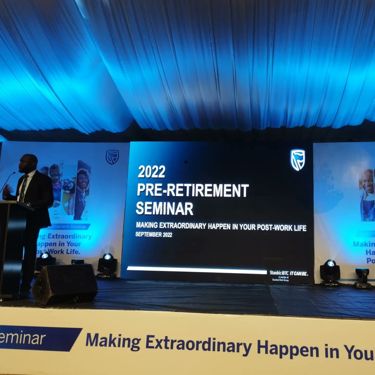 Pre-retirement training for employees is very important in determining the quality of life at retirement. I have worked with #stanbicibtcpensionmanagers on this for 3 years running now. We had these workshops in Port Harcourt, Abuja and Lagos this year. @DWPgovuk @pensionsnews