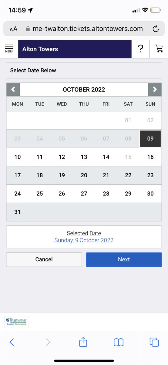 ellen_collis's tweet photo. @altontowers I have booked these now but cannot purchase a friends and family ticket? Looking for 15 Oct https://t.co/cWs2FpjWYU