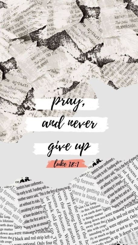 One day Jesus told his disciples a story to show that they should always pray and never give up.  Luke 18:1 

#bible #NFT #NFTs #FreeMint