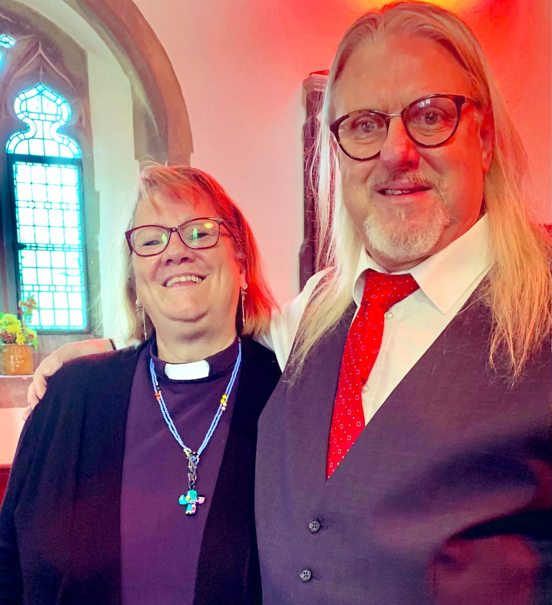 ian_beckett's tweet photo. A special day today: sharing the good news alongside Rev Jokey at St Mary’s, Little Parndon, and Rev Martin at St Paul’s, Harlow Town.
Sharing a message that every contact leaves a trace and #ItsOkayToNotBeOkay 
Blessed by supportive, receptive congregations at both churches. 🙏 https://t.co/3nYUxh8QlT