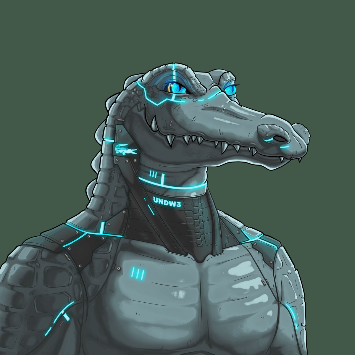 If robots are the future, a crocodile one is definitely the next step of the evolution.🧬

That's why it's one of the rarest skin of the Emerge collection. 🤖 #UNDW3