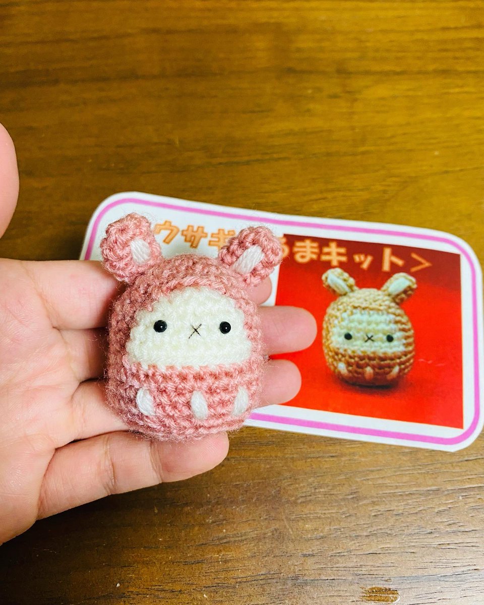 maiamiamiami's tweet photo. ベビーうさぎ🐰だるまさん💕編みました🌟
#handmade #amigurumi #crochet #crochetanimal #crochetrabbit #rabbit #ハンドメイド #アミグルミ #あみぐるみ #編みぐるみ #あみぐるみキット #干支だるまシリーズ #干支だるま #だるまあみぐるみ #Miyaデザイン #あむゆーず #ハマナカ #まい編🍌 https://t.co/YdpYuqyfpu