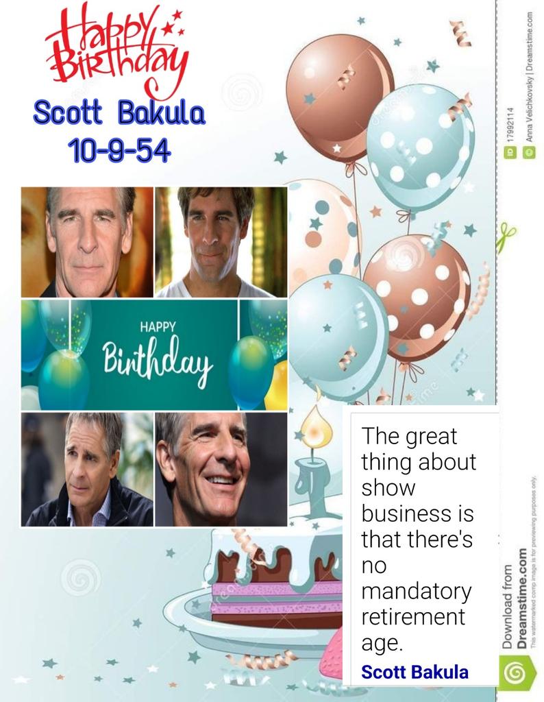 Happy birthday, Scott Bakula    