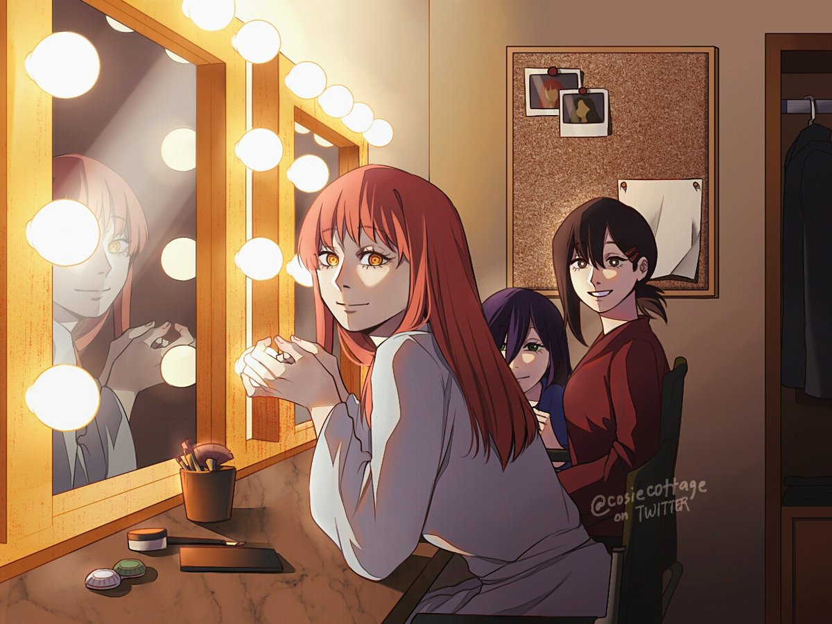 behind the scenes on the #chainsawman set

#chainsawmanfanart