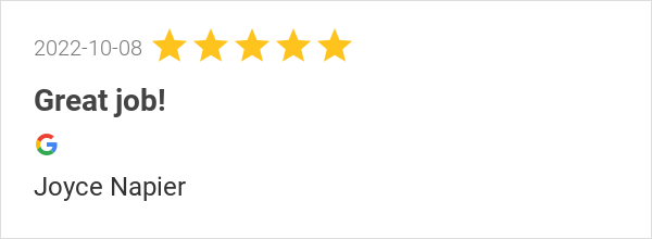 CertaProIndy's tweet photo. New 5.0-star Review: "Great job!" https://t.co/RgeSeUAUqS