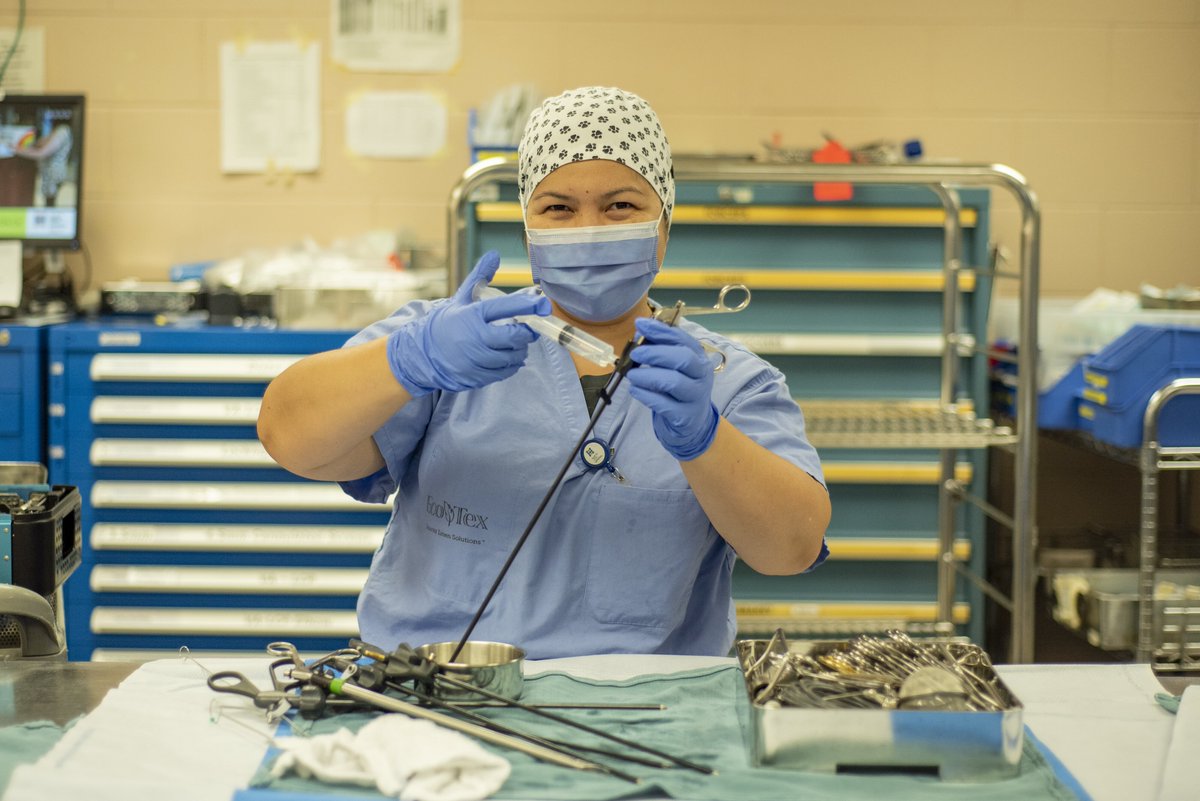 NYGH_News's tweet photo. #DYK our Medical Devices Reprocessing Department supported over 4,500 births last year. The team ensures a high standard of sterilization and reprocessing of medical items and is committed to patient and staff safety. Thank you for your valued contribution to NYGH #MDRDWeek https://t.co/C9Lb5MTMVu