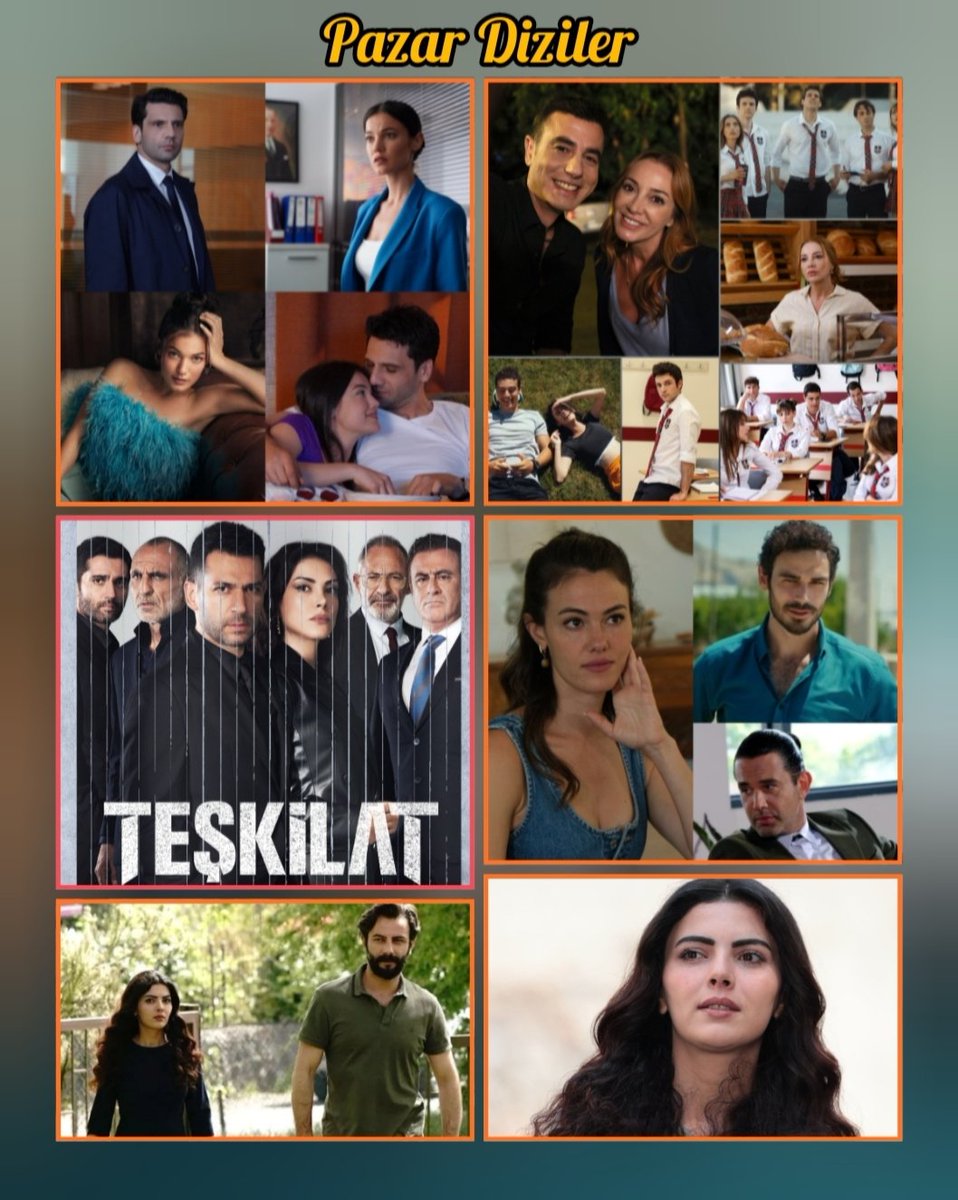 Atessnyz2013's tweet photo. Sizce bugün günlerden hangi dizi ⁉️🤗
#Yemin final bölümü
#Teşkilat #Yargı #TozluYaka #GülMasalı #TopGon #ZeyÇağ #AlCem #DerÖn #IlCey #GülMir #SetenaySuer #GökberkDemirci #MuratYıldırım #PınarDeniz https://t.co/sXRUu4K8T0