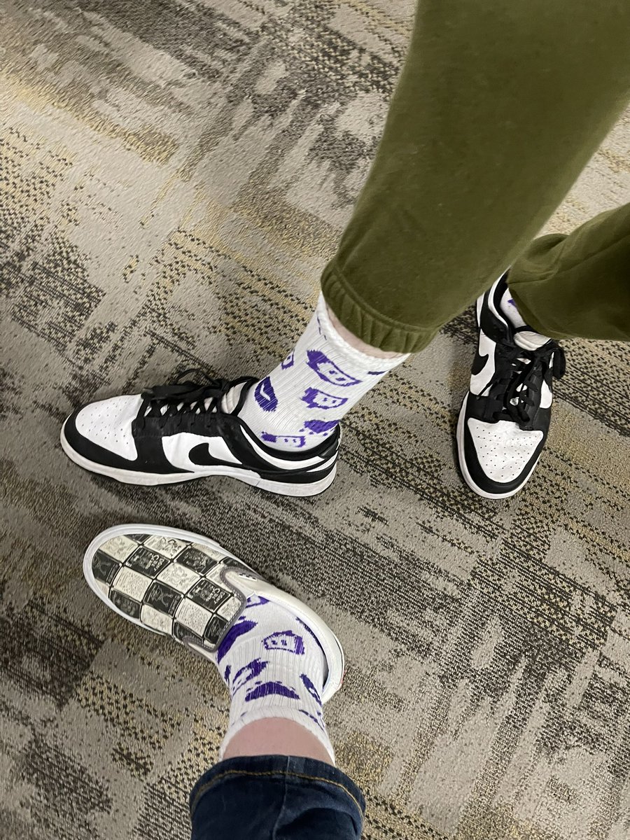 Ph1LzA's tweet photo. we will now only be referred to as “same socks duo” thank you for coming to our ted talk https://t.co/3ZTSv7X4nf