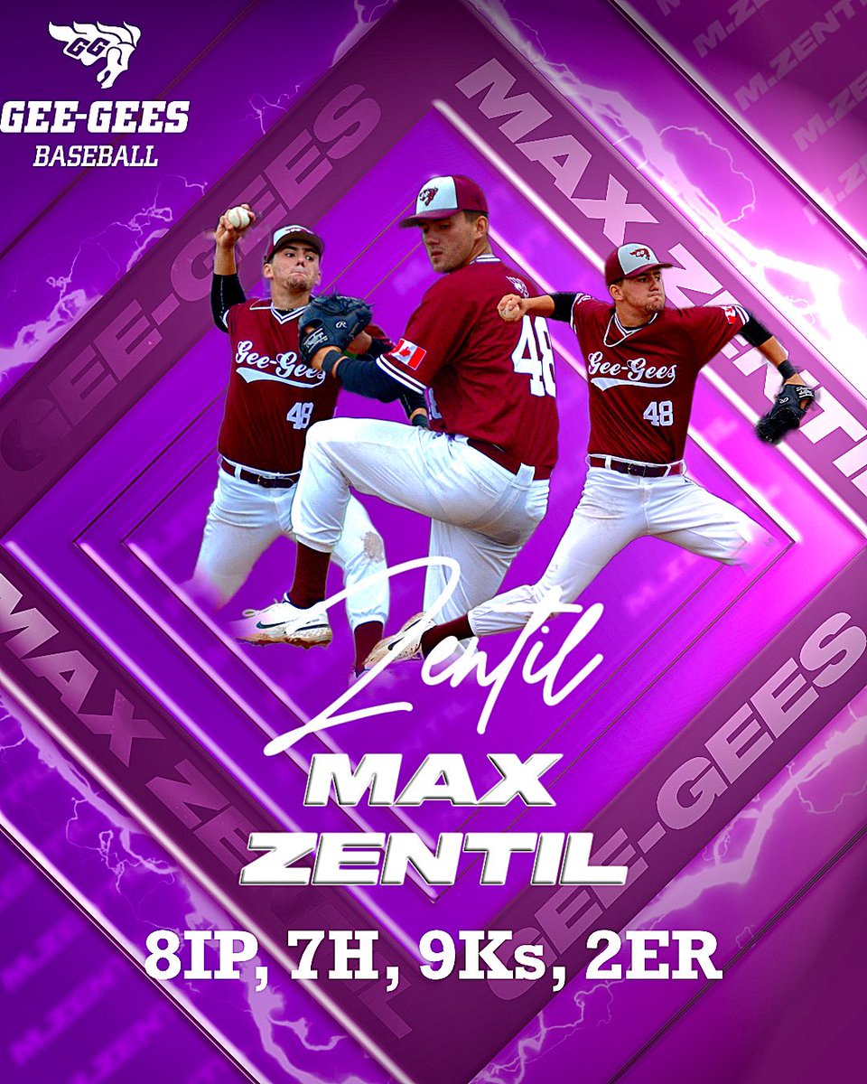 Mad Max

When the team needed him the most, Max Zentil did what he’s been doing all year long as he helped lead the team to todays regional finals.

In his first season in the OUA, Zentil has pitched to 0.75 ERA while striking out 35 over 27.2 IP.

#GGNation | #HorseBaseball 🐴⚾️