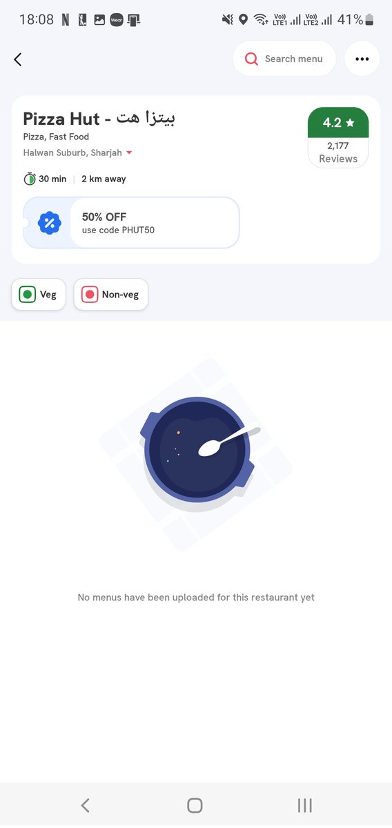 heywazaaap's tweet photo. is #zomato not working??? https://t.co/goPj87hvHV