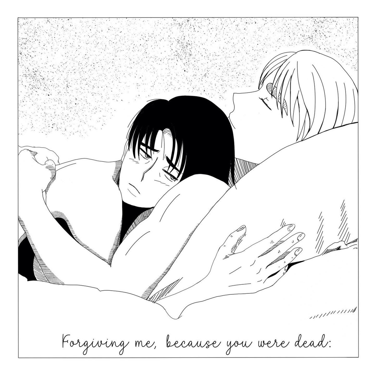 npc3016's tweet photo. Day 6: Post Erwin’s Day again

Part 2/4

#EruriAngstWeek2022 #eruri https://t.co/3xF30prgZJ