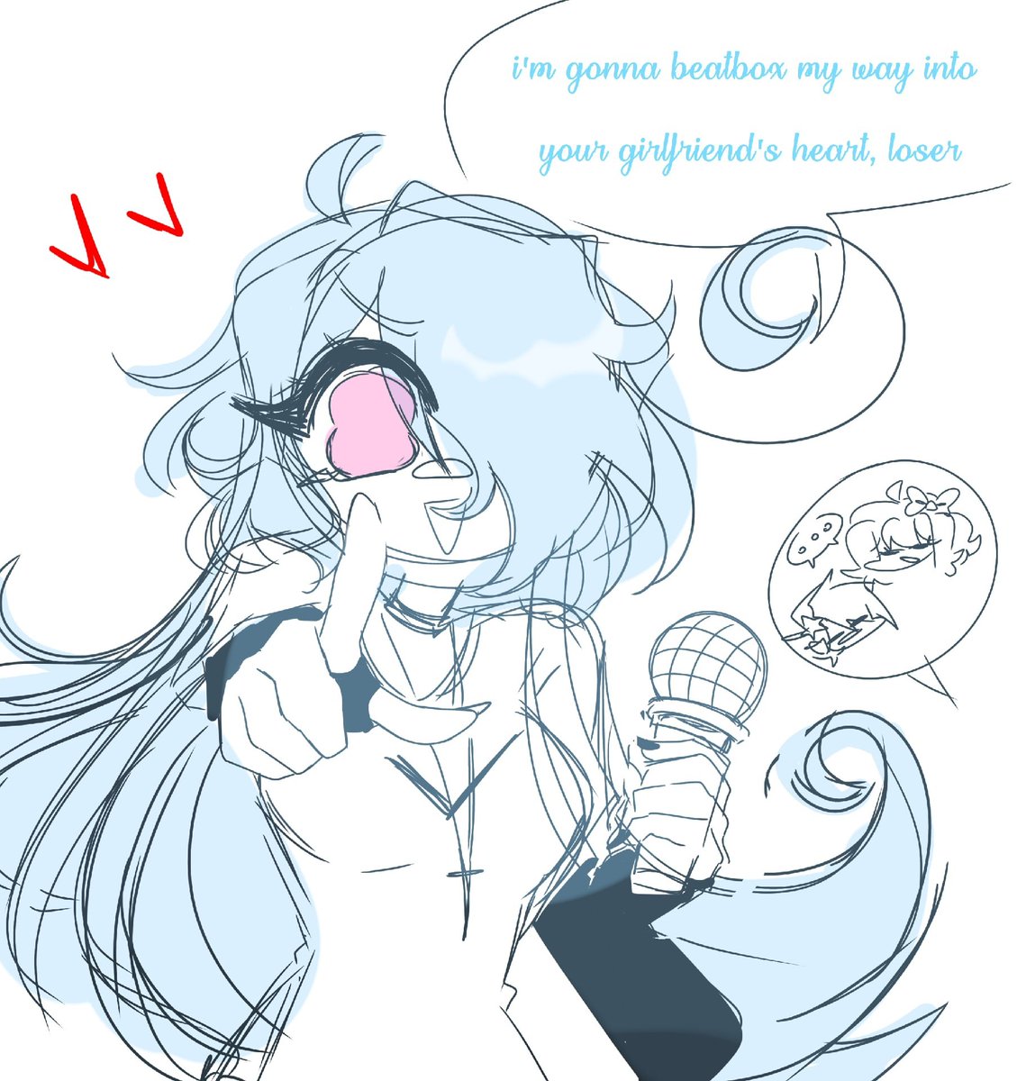 MiniCrafts56's tweet photo. some old FNF sketches
maybe I'll finish something from this later 🐁☁️
#Fnf #fridaynightfunkin #TakiFnf #Skyverse #NuSky #gf_fnf #MeriFNF https://t.co/d0mbf4fElv