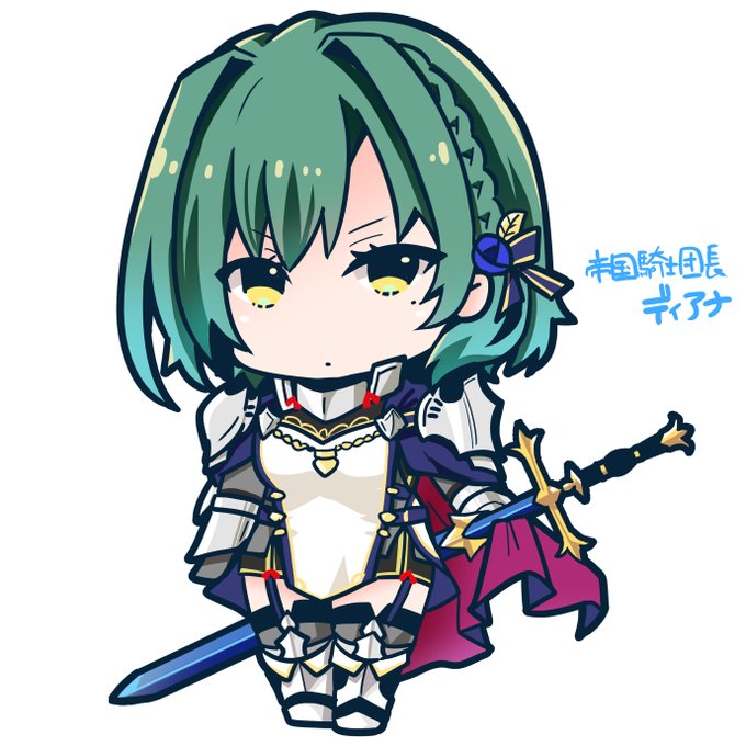 ディアナできたぁあああ!!
(あと1人はまだ決まってぬ…)
#アイギスお絵かき 