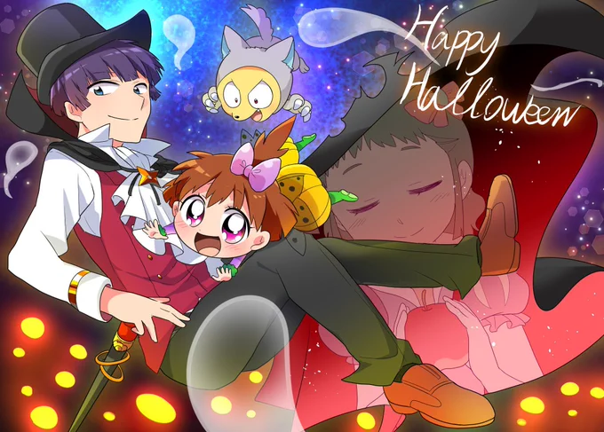 #歴代ハロウィン絵を上げよう 