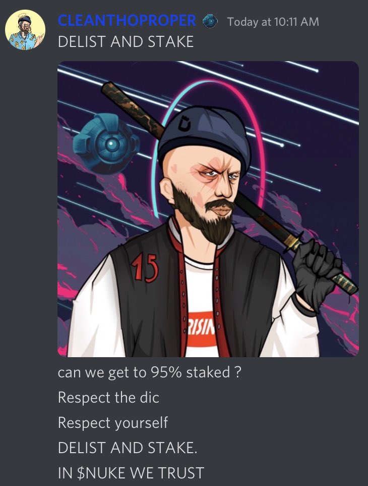 Lemmeholdsum's tweet photo. I love the @DictatorsNFT_
I minted 36 at 0.1 $SOL
Strong community.
BEST play 2022
@laputeen π
Thanks to @MagicEden for throwing a badge on @DictatorsNFT_
#NUKE #NUKEPAD #NUKEPROTOCOL #grandrising #Solana #SolNFTs
#PoPintegration #WAGMI #newregime https://t.co/TjvNjuVfFf