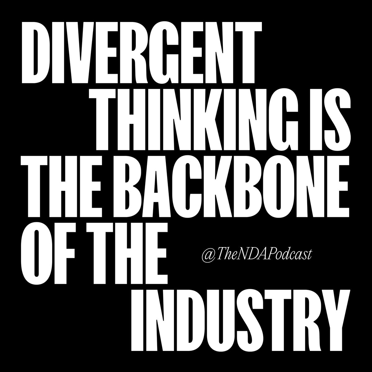 So many people relating to this week's episode. The power &amp; pitfalls of being a neurodiverse creative. Link in our bio if you missed it 🧠
