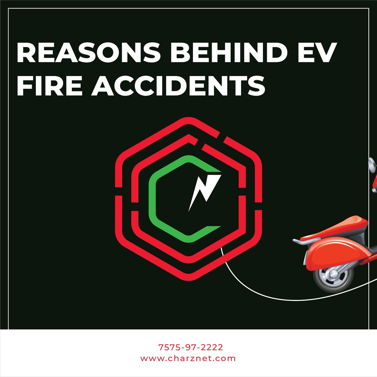 charznet's tweet photo. Here's are a few reasons for EV fire accidents.

Our charging stations are built to over the heat and shock circuit issues which keeps a seamless charging and manages battery. 

#evstations #chargingstations #charznet #heatissues #accidents #electricvehicle https://t.co/tV11S5tAvY