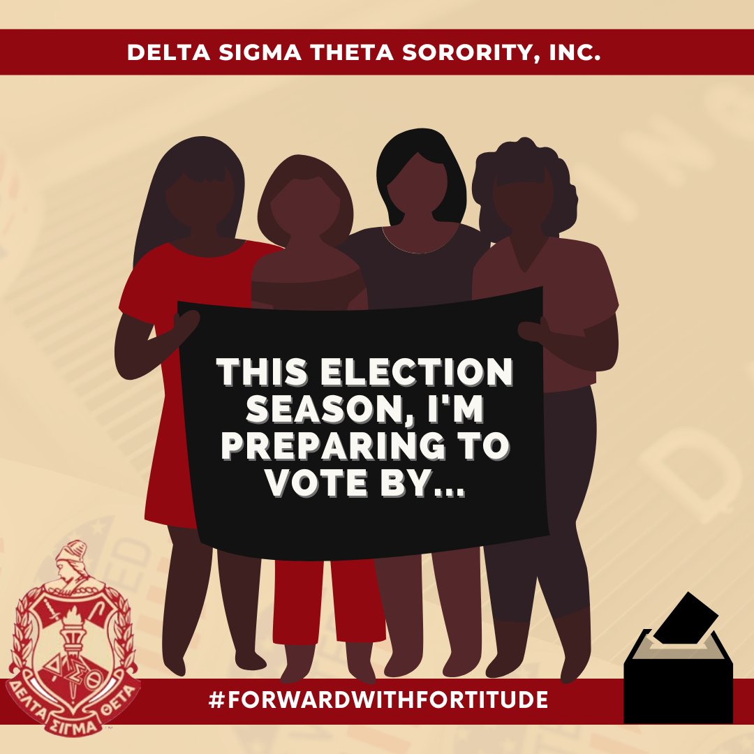 Make a Voting  Plan! Are you going to vote during your state's early voting period, or on Election Day?  Do you know your polling location? What type of ID will you need? Visit your Secretary of State's website or Election Protection (866ourvote.org/resources/) to find the info.