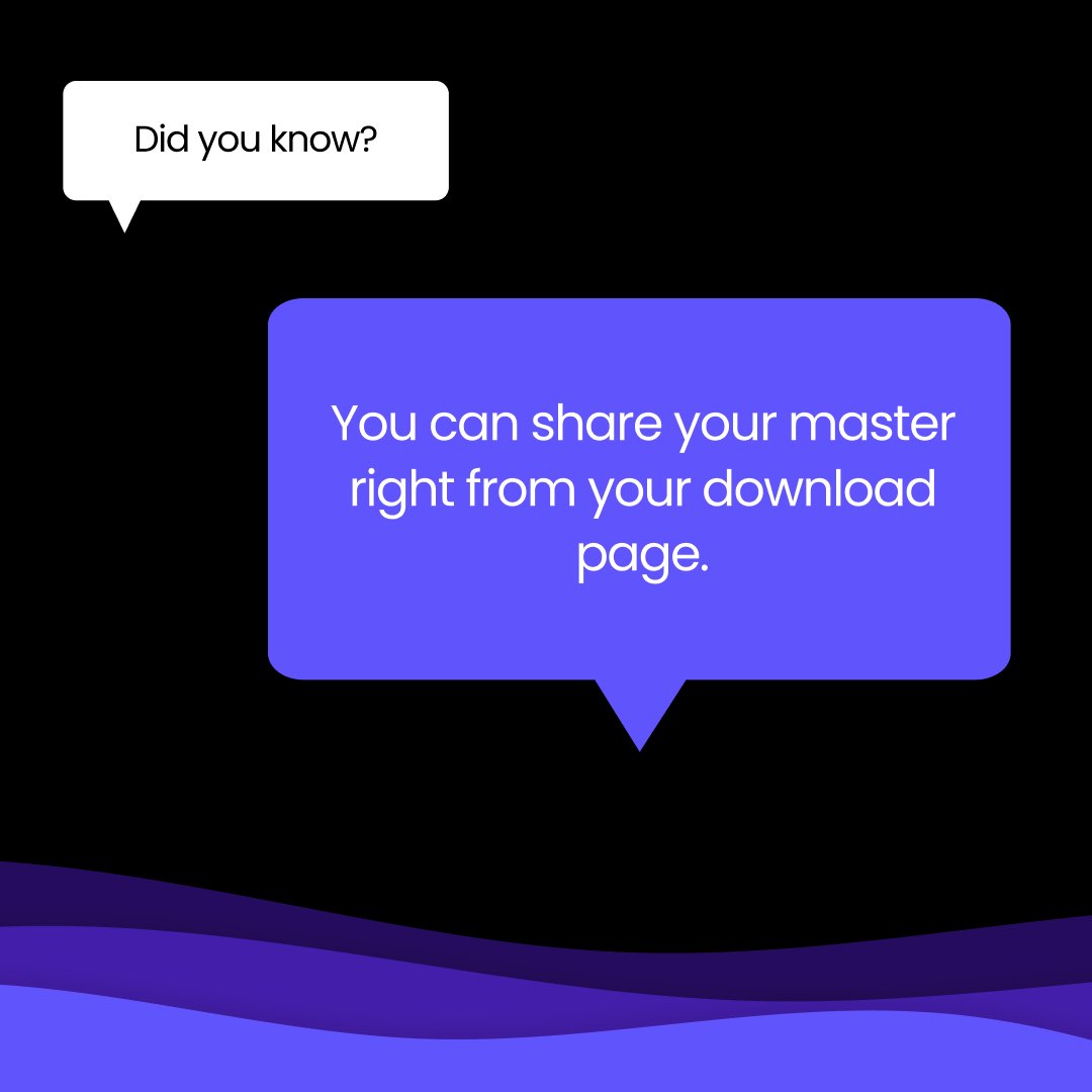 masterchannelai's tweet photo. Did you know that you can share your master right from your download page? 🎵
Simply copy the URL from the address bar of your browser! 

#masterchannelai #mastering #ai #musicproducer #musicproduction https://t.co/YwEakuM69o
