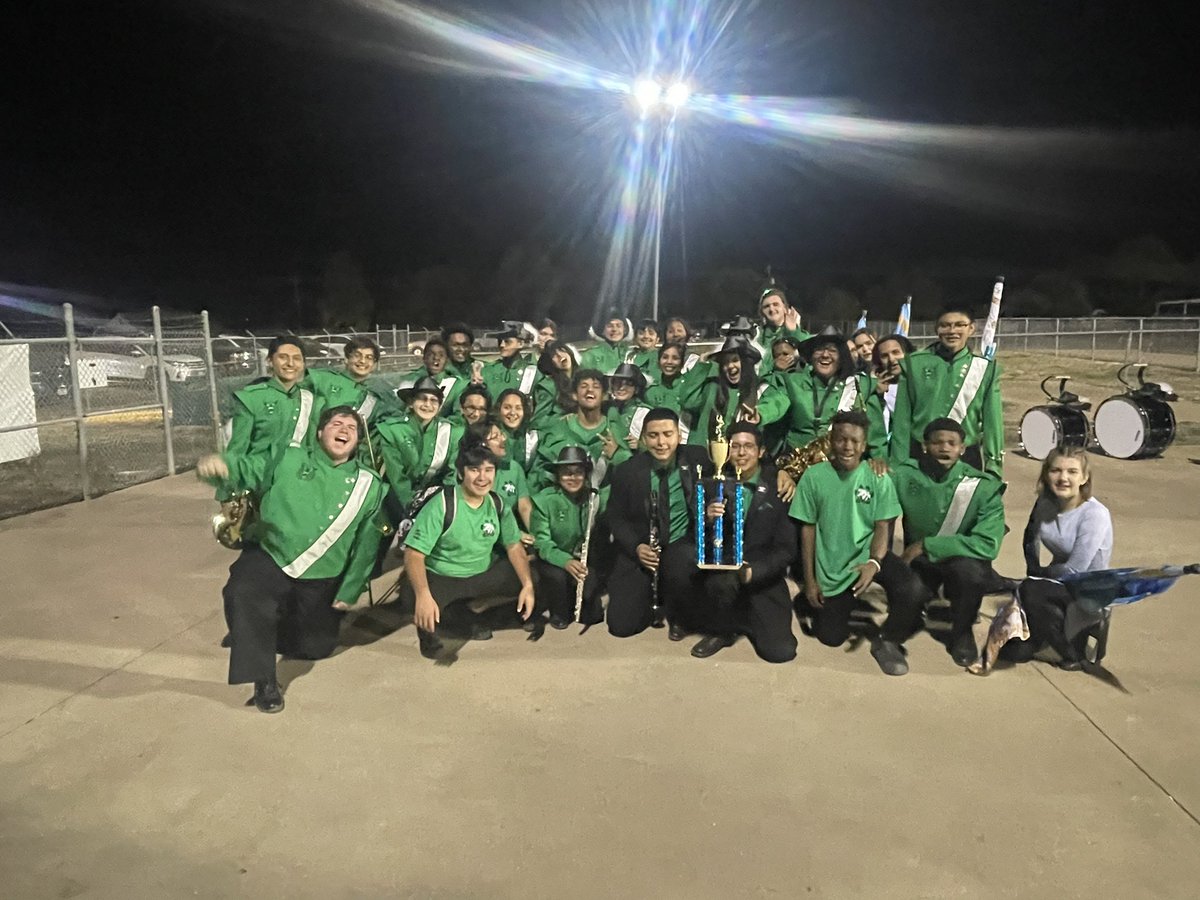 Hempstead_HS's tweet photo. Congratulations to our awesome Bobcat Marching Band! They received 1st in marching and 2 place overall at the Blinn Marching contest. #LevelUpHHS #HigherHeights https://t.co/2B0kTmpDcB