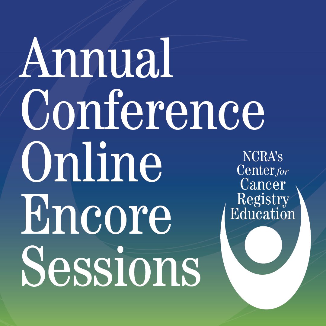 NCRAnews's tweet photo. The recorded sessions from the NCRA 2022 Annual Educational Conference are available for purchase on the CCRE to help you meet your CE submission goal. CE credits can be earned for viewing the sessions.
https://t.co/HV25oZmMJr #cancerregistrars #NCRAcertification https://t.co/DcYfU1fag2