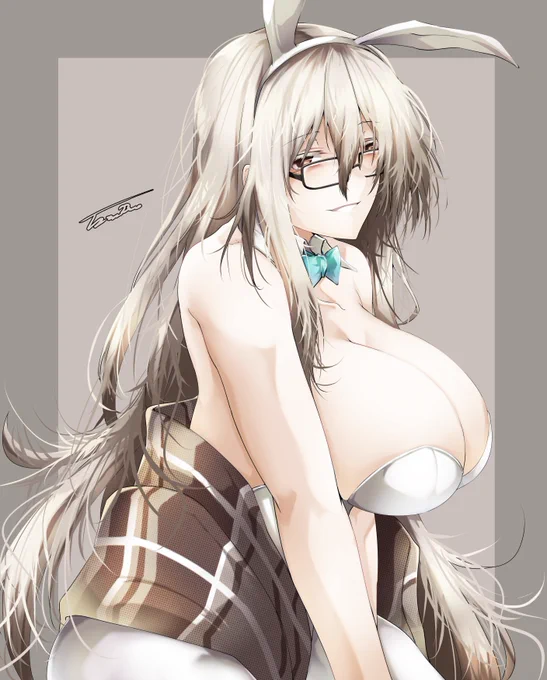 バニーアカネさん好きすぎるので描きました#ブルアカ 
