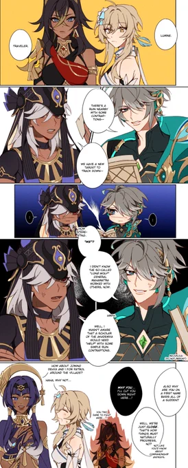 the squad but only 50% of them get along #cynolumi #hailumi 