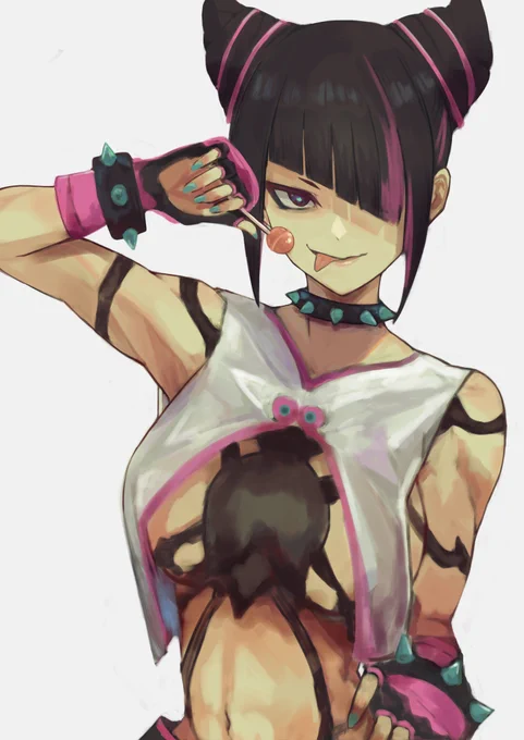 Han Juri#格ゲーキャラ描こうぜ #StreetFighter 