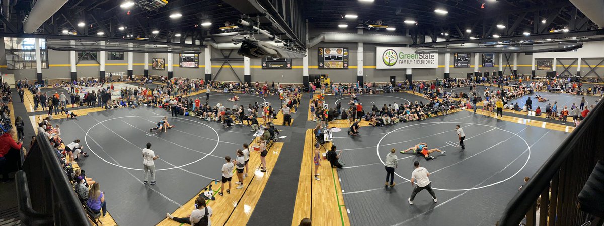 Great to see so many ladies putting in the work!