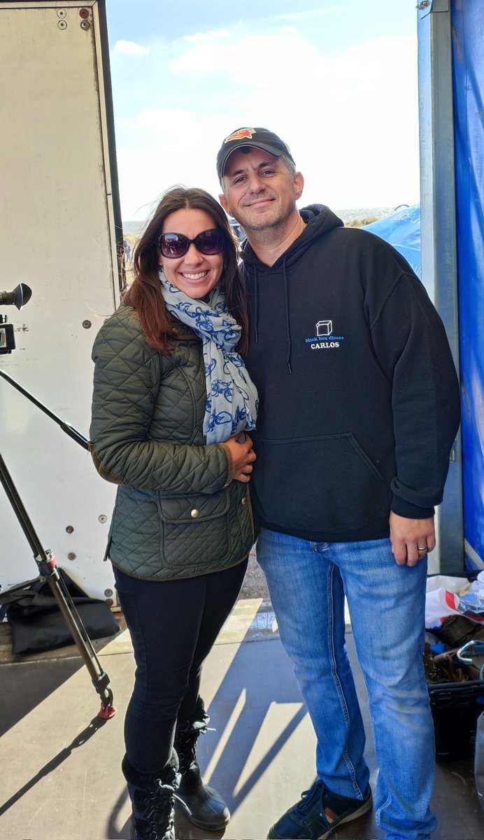 BlackBoxDiscos's tweet photo. @CarlStebbings got to meet @tanyamercer today from @itvanglia at the Southwold Sausage Dog Walk.
Lovely to chat to her and welcome Tanya to the SSDW club 😎 https://t.co/VcveU8NuuE