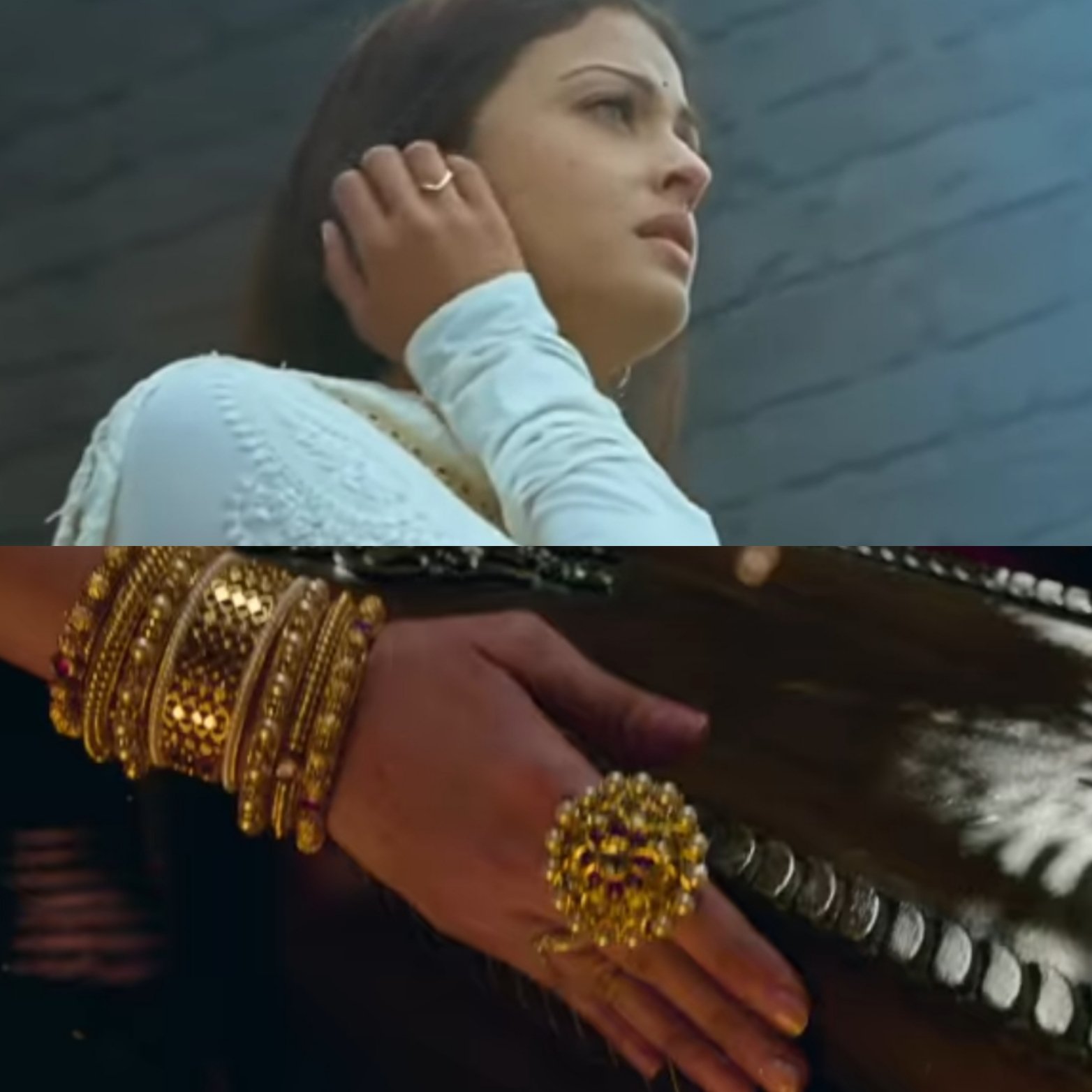Aishwarya rai shop gold bangle