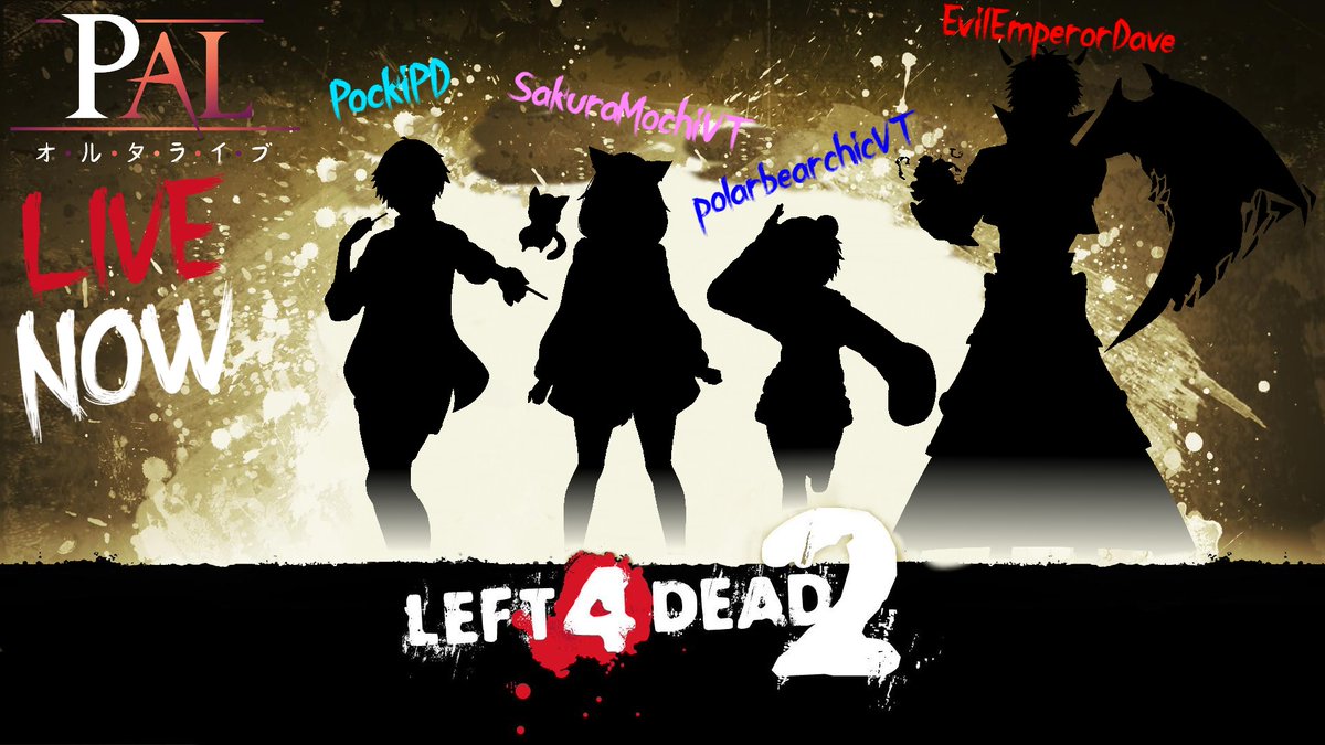 P_AlterLive's tweet photo. Project: Alterlive is now in action with some Left 4 Dead 2! 

Do the PALs have the communication and skills required to navigate through this madness? Find out right now at: 

https://t.co/IIdvyCh6x4
https://t.co/MszZWSt6xn
https://t.co/ZfSAewkUQz
https://t.co/EIyDBQQJ9e https://t.co/KkMWIltqud