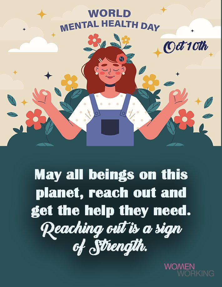 Womenworking's tweet image. #WorldMentalHealthDay #WorldMentalHealthDay2022 #monday
