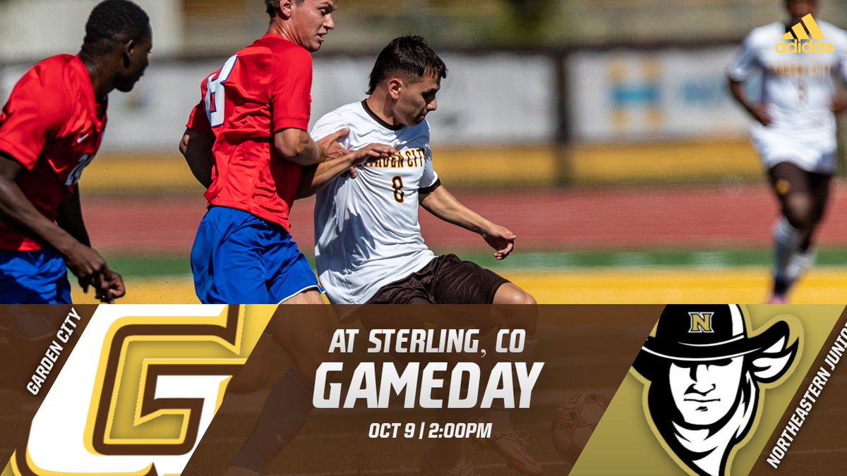 GAMEDAY!!

Men’s Soccer game day at Northeastern Junior College.
2:00 PM
<a href="/BroncbusterMSOC/">Garden City Men’s Soccer</a>
