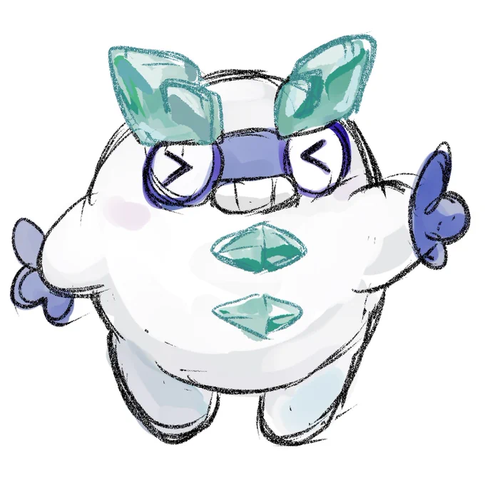 #1日1ポケモン #ポケモン #ポケットモンスター #Pokemon #らくがき1日1ポケモン #1日1絵 #らくがき #イラスト #ガラル #Darumaka【554 #ダルマッカ #ガラルダルマッカ】(1039日目) 