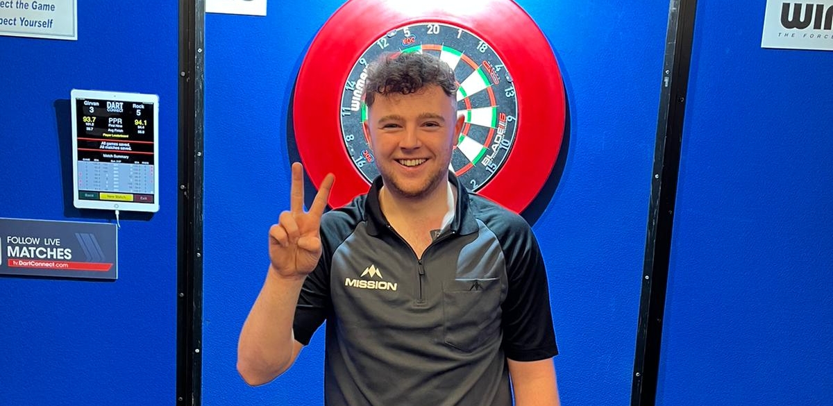 OfficialPDC's tweet image. GIRVAN &amp;amp; ROCK THROUGH TO WYC FINAL! 👏

Nathan Girvan and Josh Rock will contest the 2022 PDC World Youth Championship final in Minehead next month!

Girvan followed up his earlier nine-darter with a 6-2 win over Callan Rydz, while Rock demolished Geert Nentjes 6-1 in the SFs.
